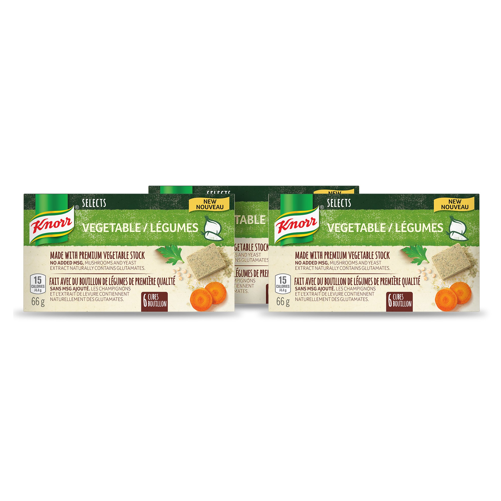 3-pack Knorr® Selects™ Vegetable Bouillon Cubes 66g