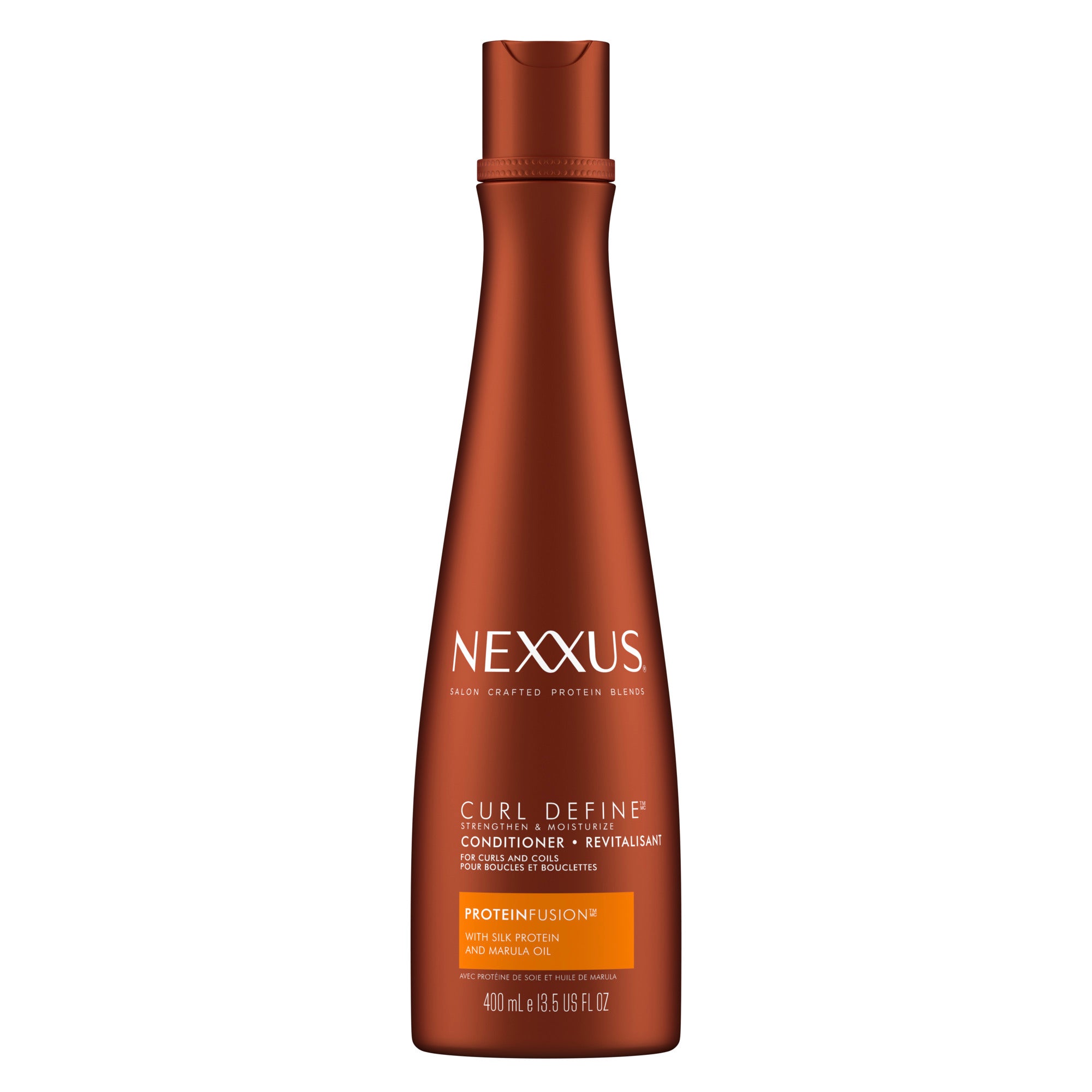 Showing the front angle view of the Nexxus Curl Define Conditioner 400ml product.