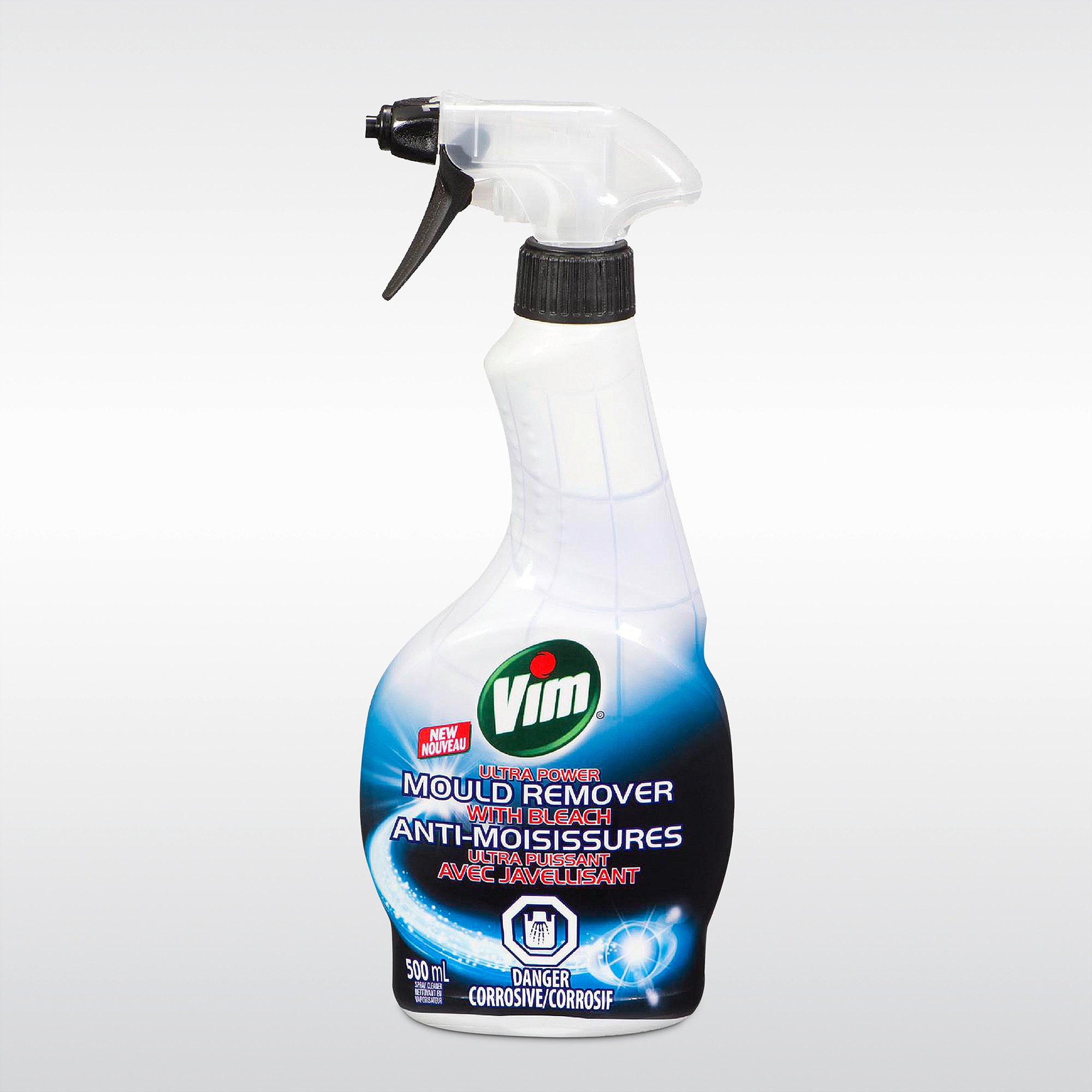 Vim Mould & Mildew Remover with Bleach Spray Cleaner 500ml