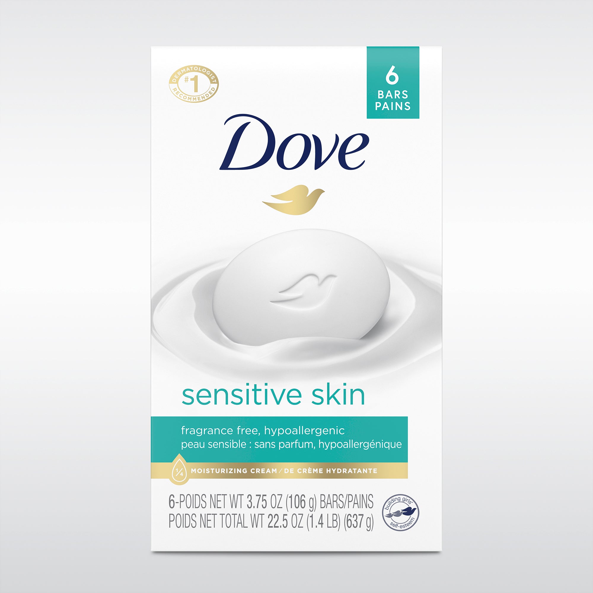 Dove sensitive skin moisturizing cream