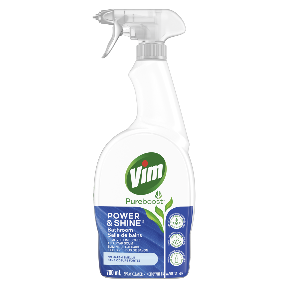 Vim Power &amp; Shine Nettoyant en spray pour salle de bain 700 ml