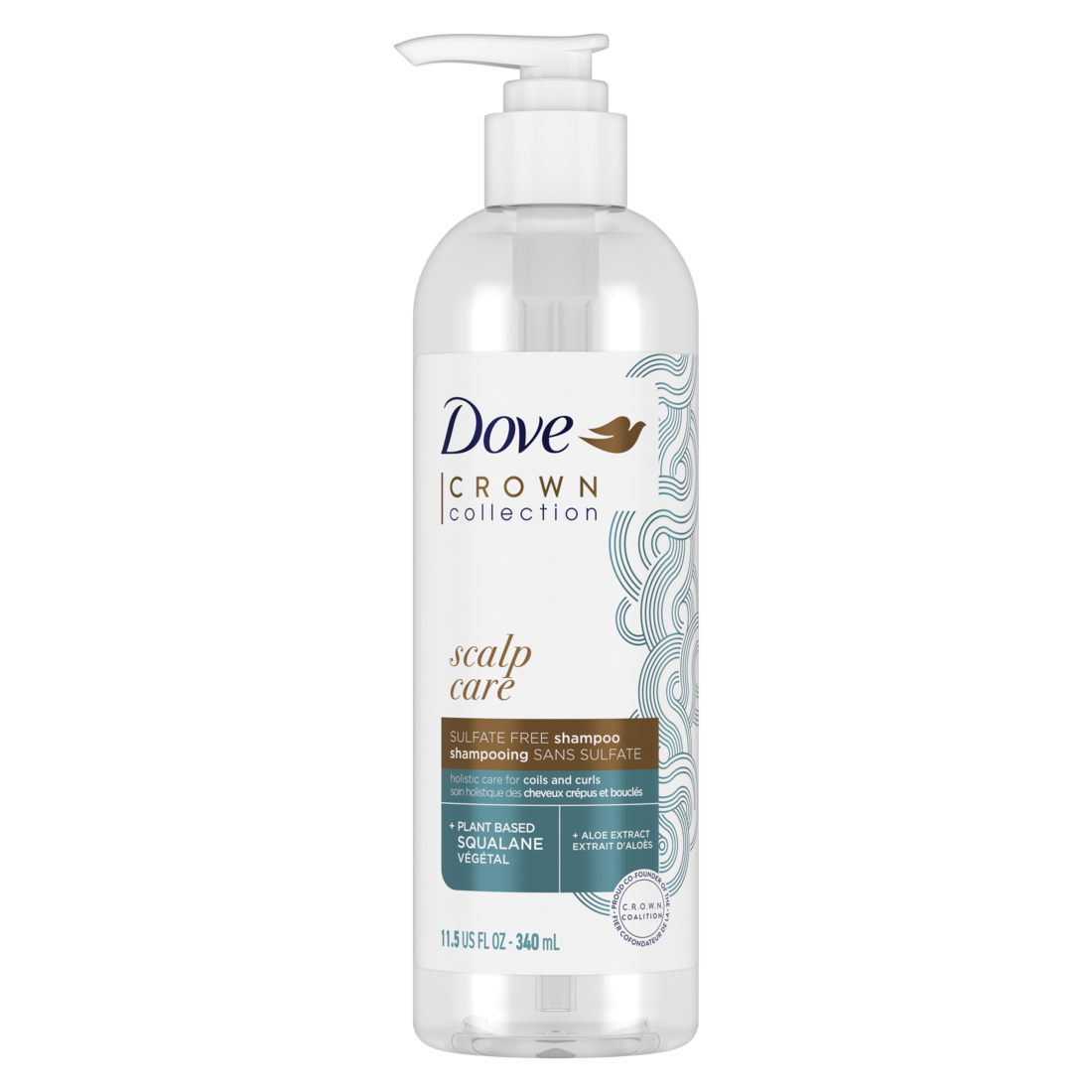 Dove CROWN Collection Scalp Care Shampoo 340ml