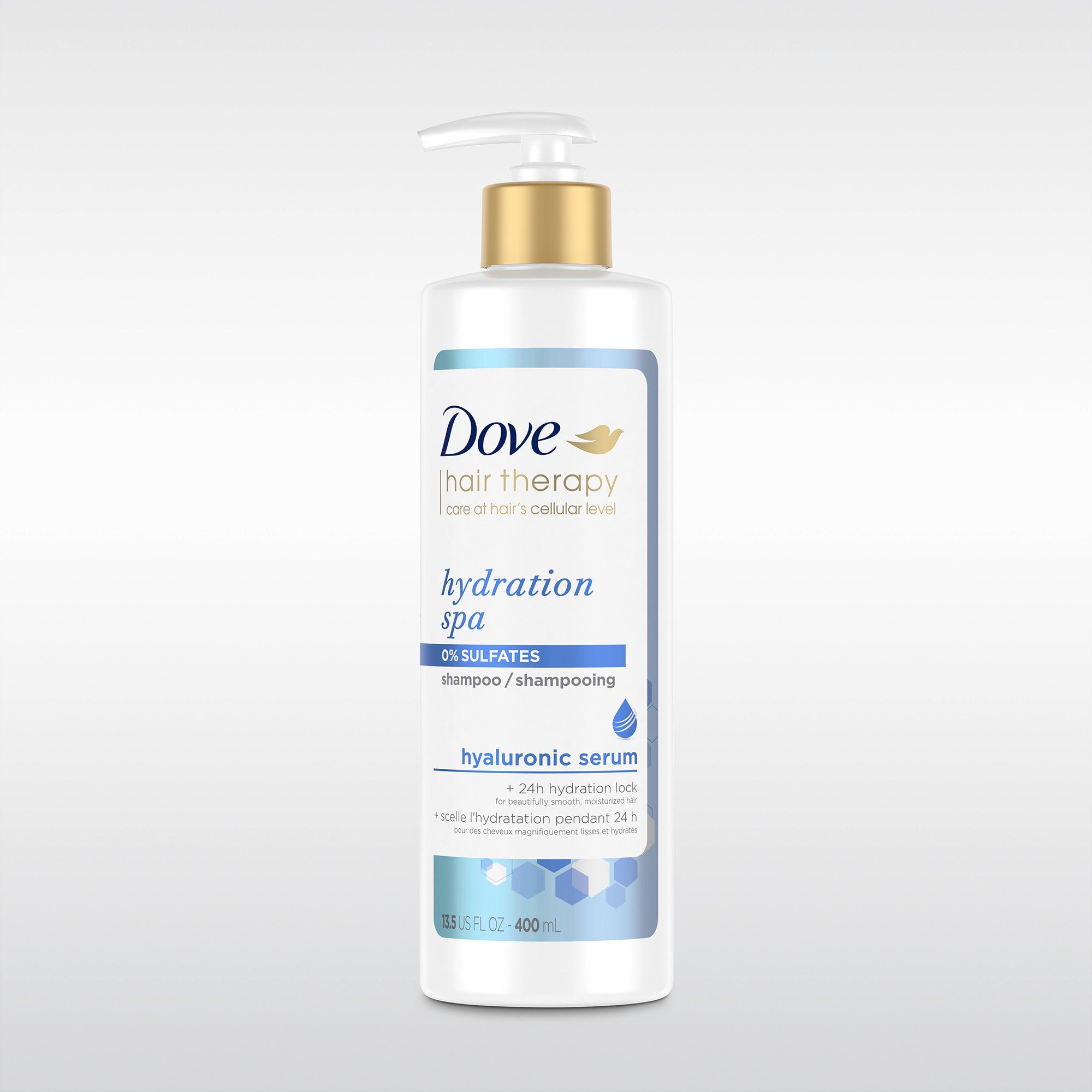 Dove hair therapy hydration spa shampoo