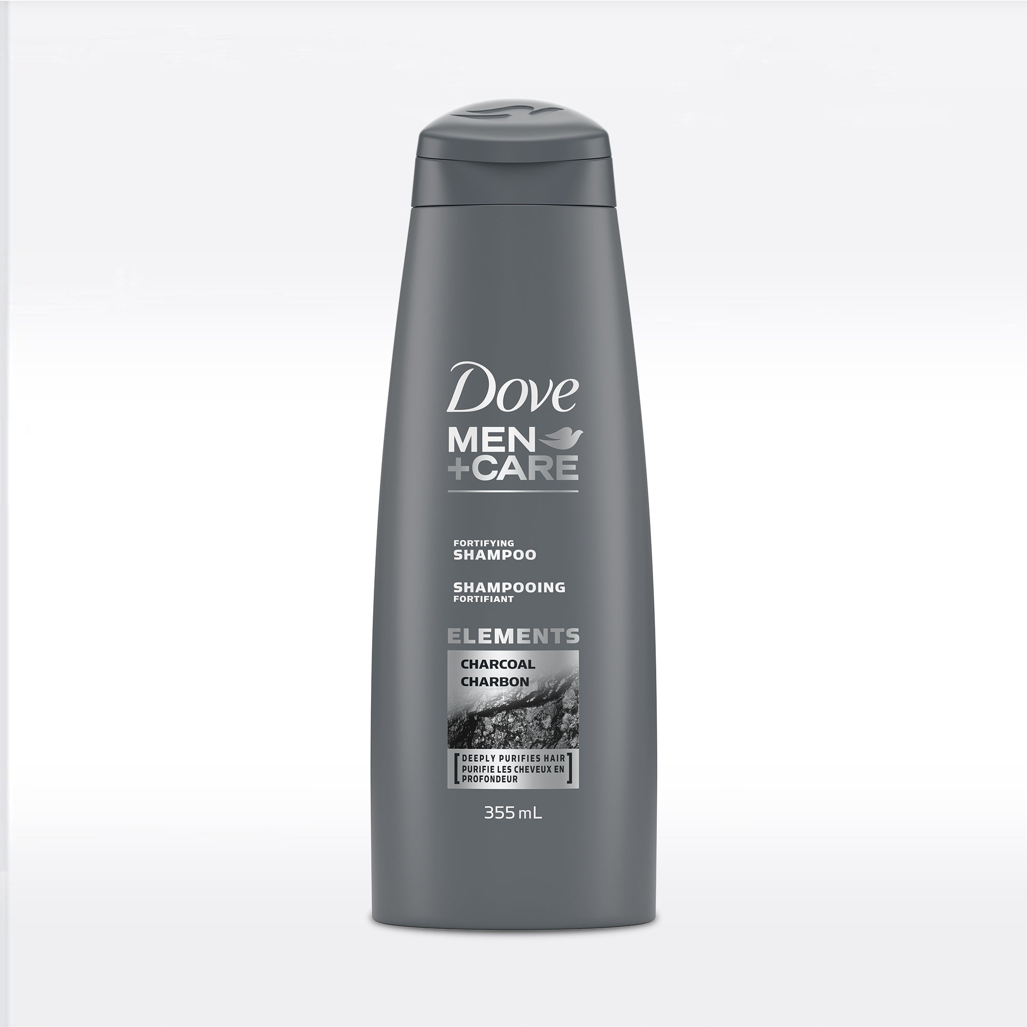 Dove Men+Care Shampooing Charbon + Argile 355 ml
