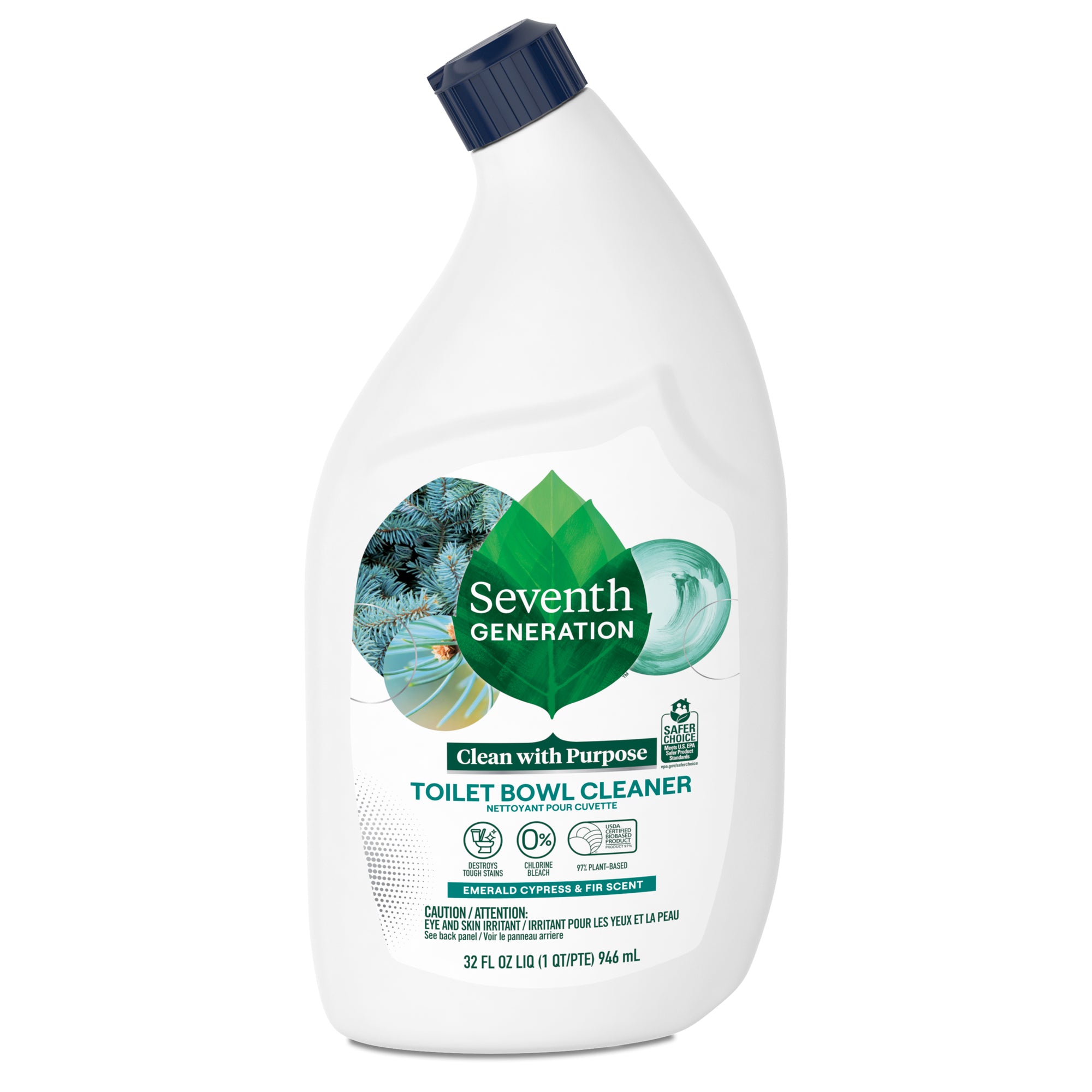 Seventh Generation Toilet Bowl Cleaner Emerald Cypress & Fir 946mL