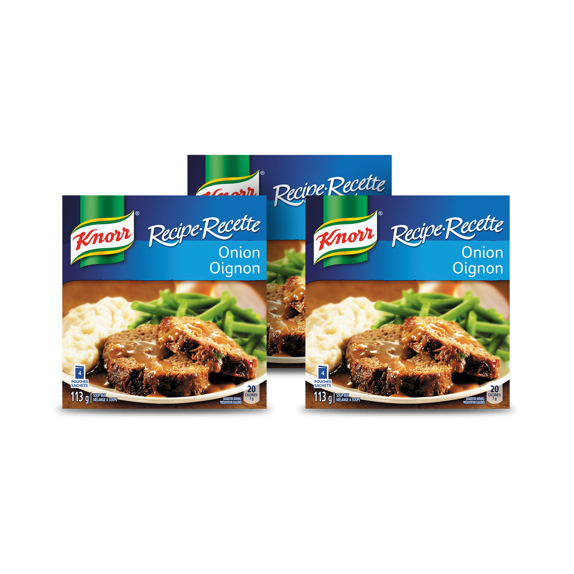 3-pack Knorr® Recipe Onion Soup Mix 113g