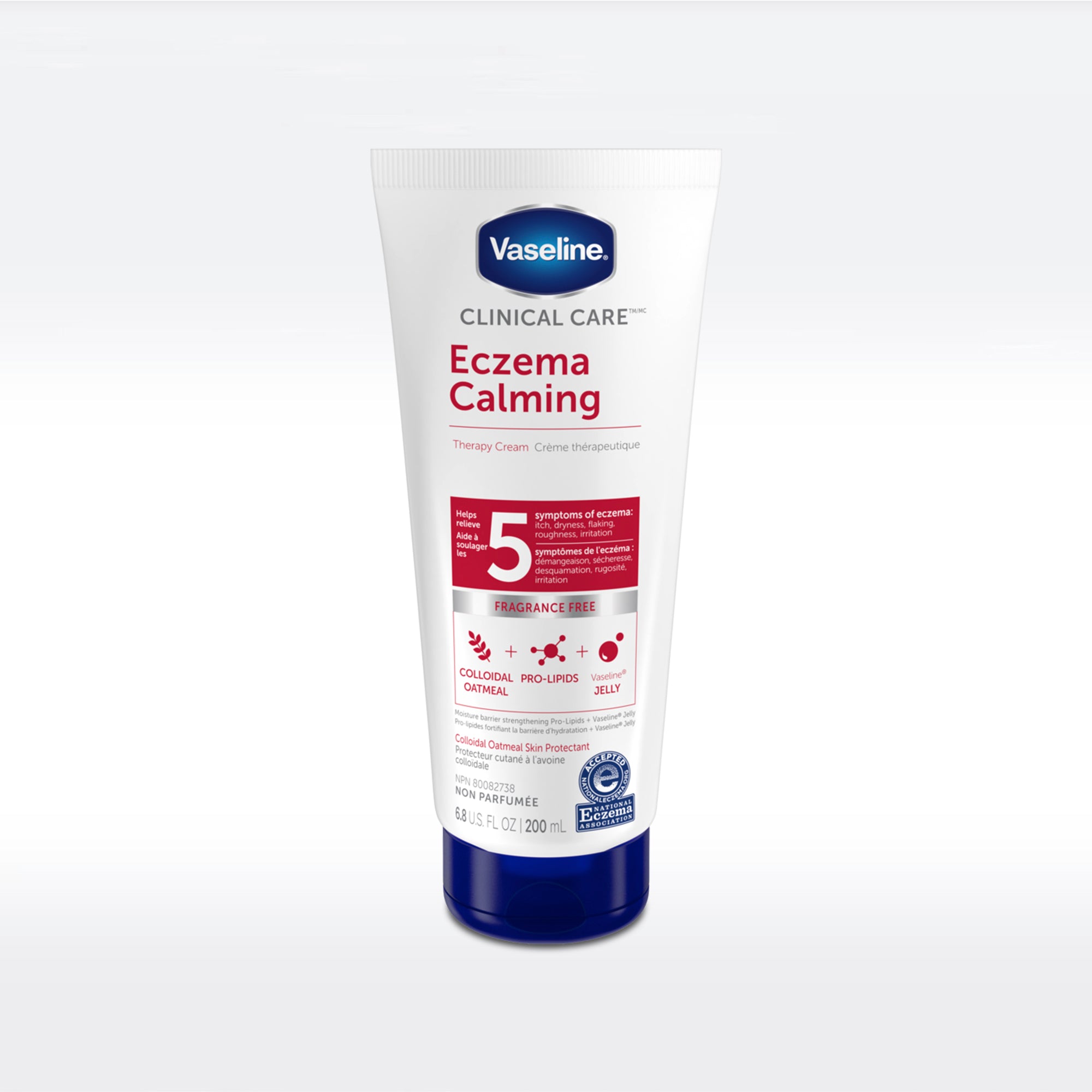 Vaseline Clinical Care Crème thérapeutique apaisante pour l'eczéma 200 ml