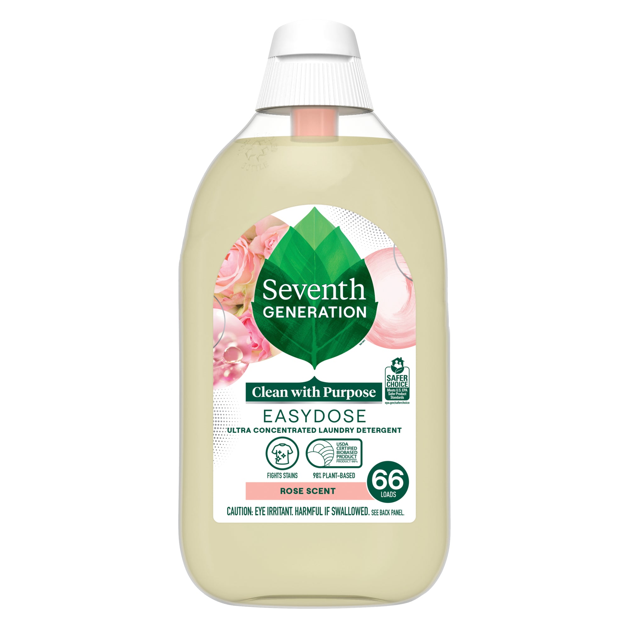 Seventh Generation Rose Scent Ultra Concentrated Laundry Detergent 683 mL