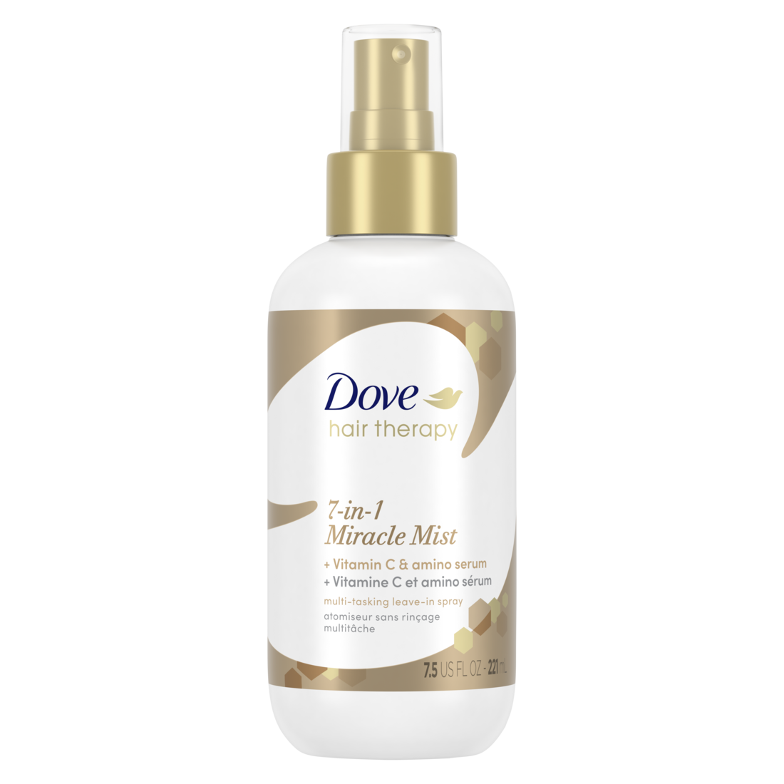 Dove Hair Therapy Sérum capillaire multitâche sans rinçage 7 en 1 Miracle Mist V221 ml