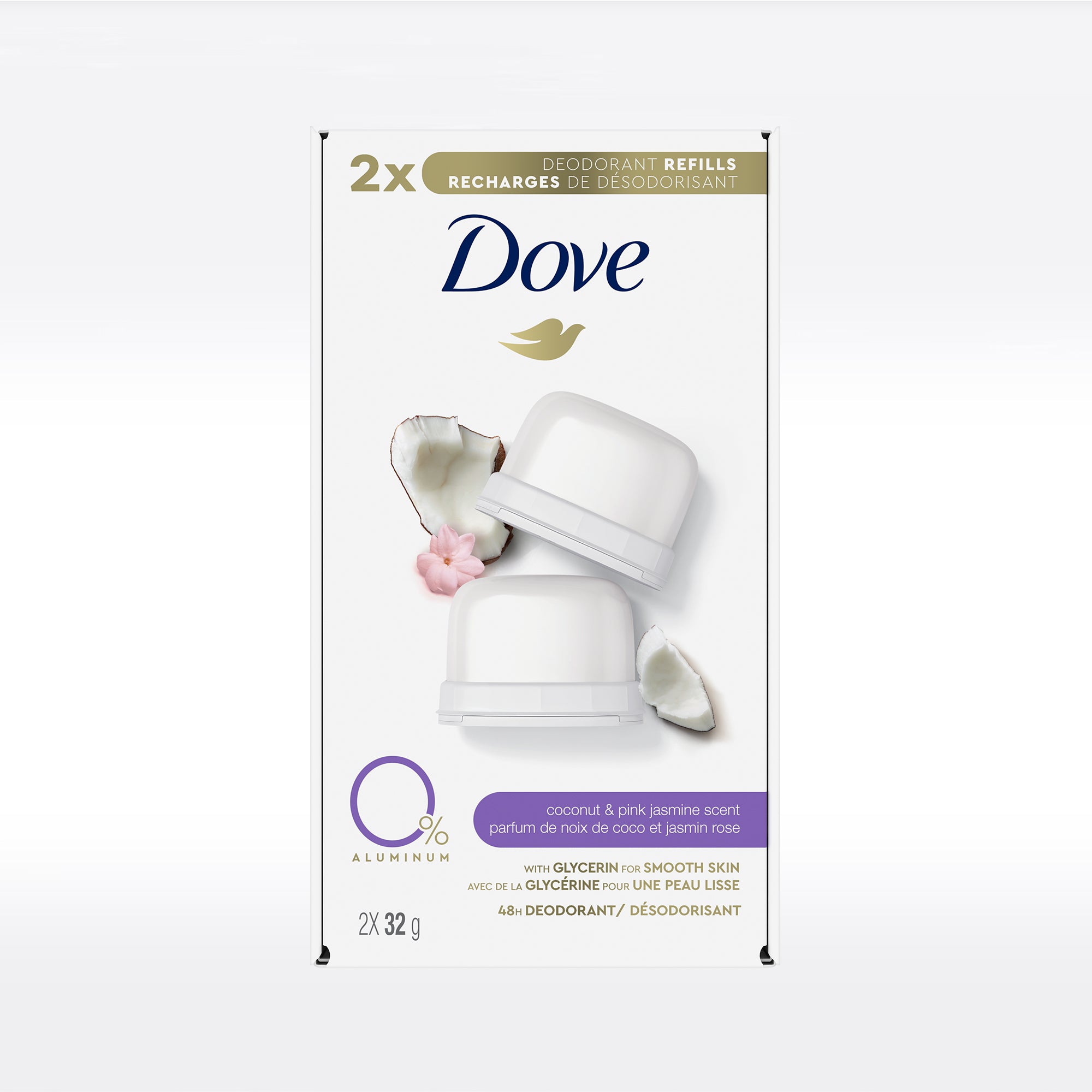 Dove Coconut and Pink Jasmine Refill