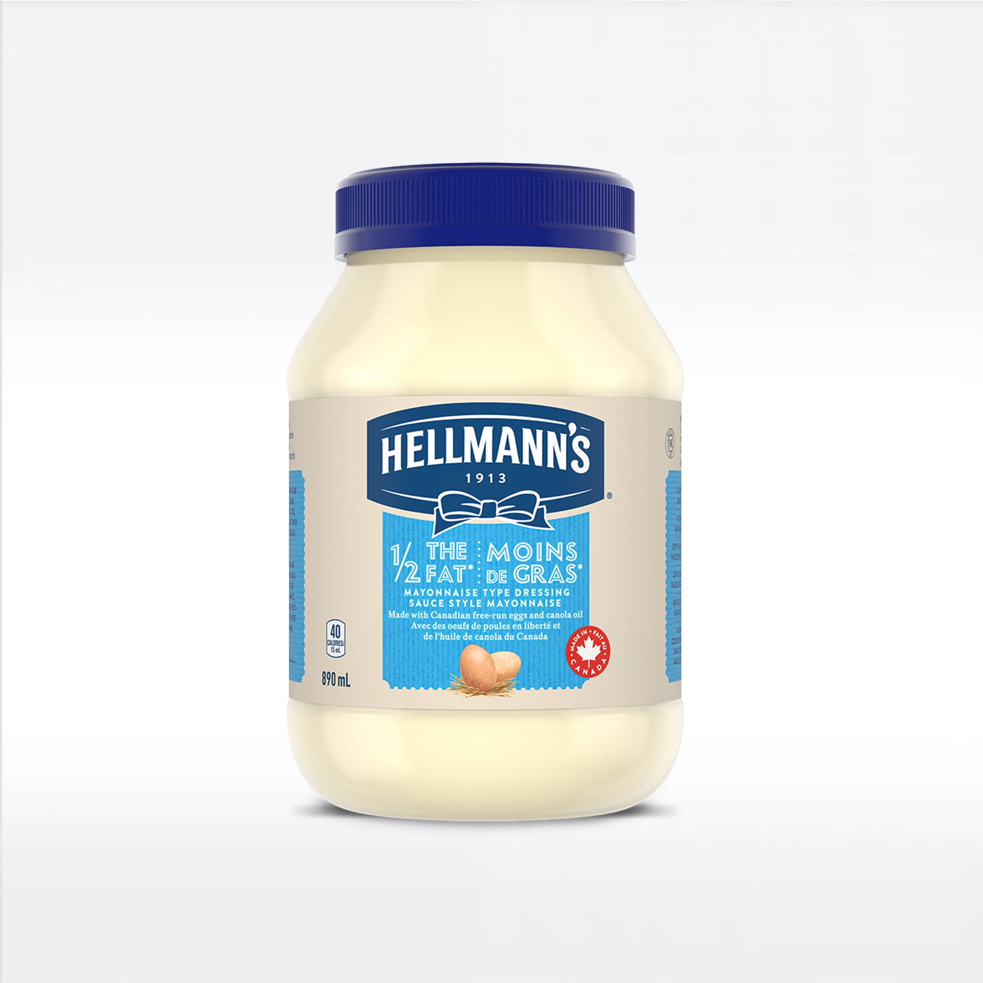 Hellmanns 1/2 The Fat 890ml