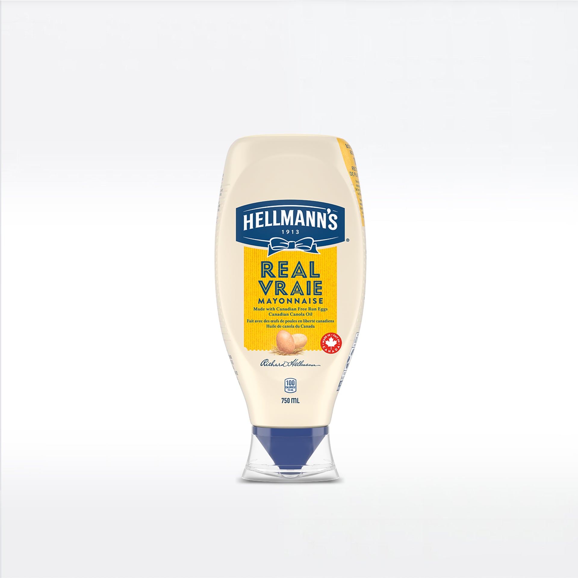 Hellmanns Real Mayonnaise 750ml