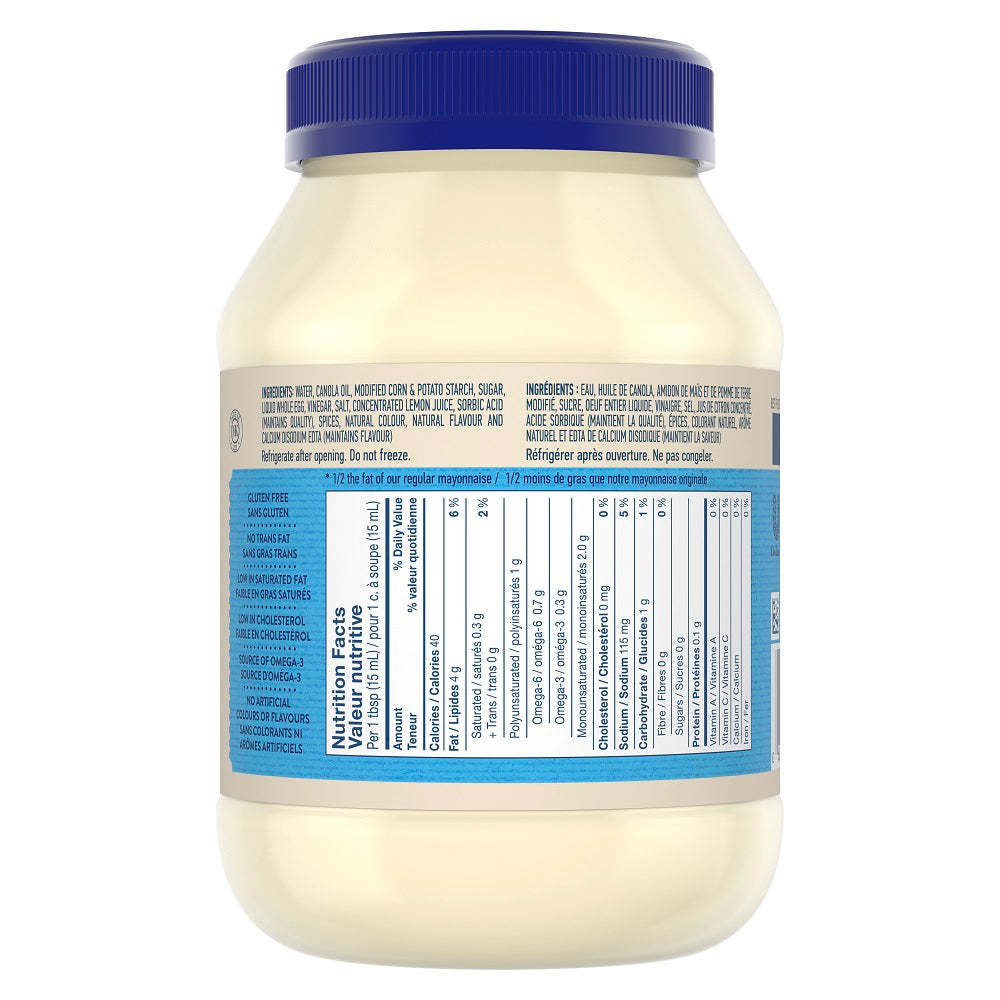 Hellmann's® Mayonnaise Light 1/2 Fat 890 ml The U Shop