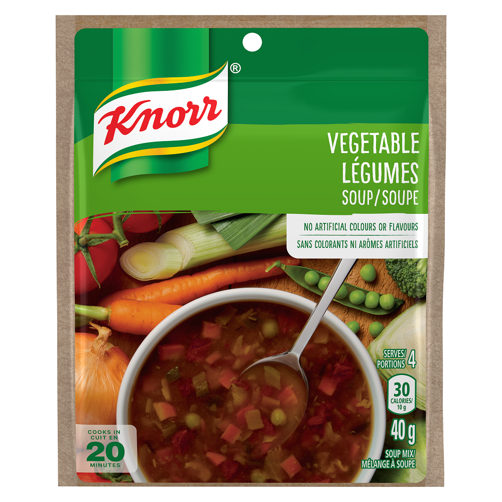 Tegnsætning Gooey Anmelder Knorr® Vegetable Soup Mix 40 g - The U Shop