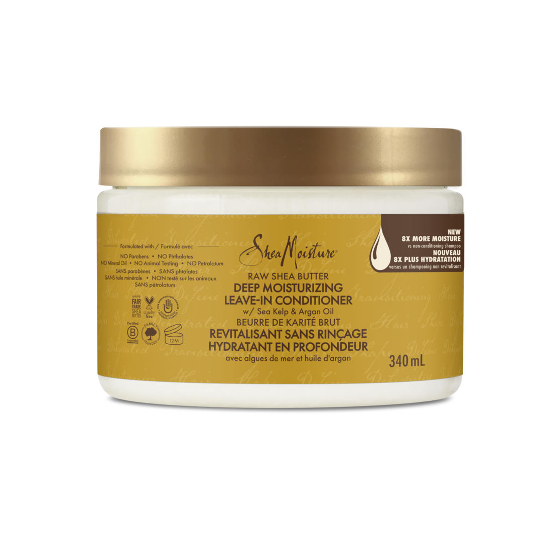 SheaMoisture Raw Shea Butter Leave In Conditioner 340mL