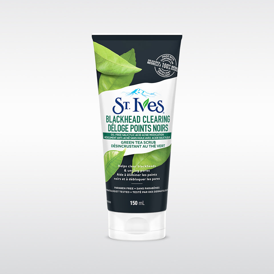 St. Ives® Blackhead Clearing Green Tea Facial Scrub 150ml