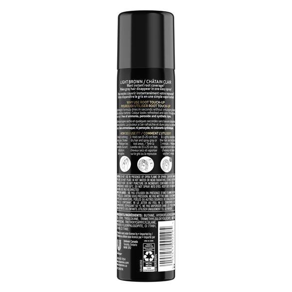 TRESemmé® Root TouchUp Spray 70.8g, Light Brown The U Shop