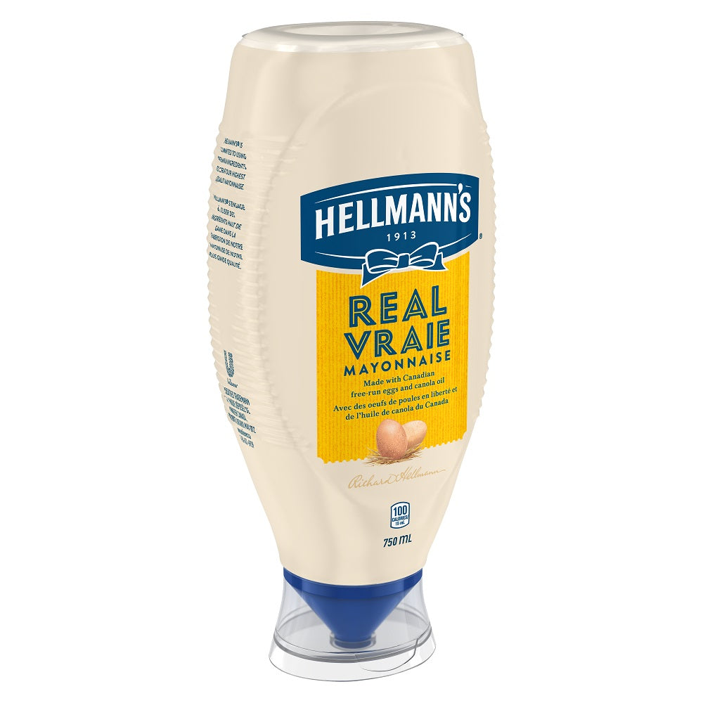 Hellmanns Real Mayonnaise 750ml